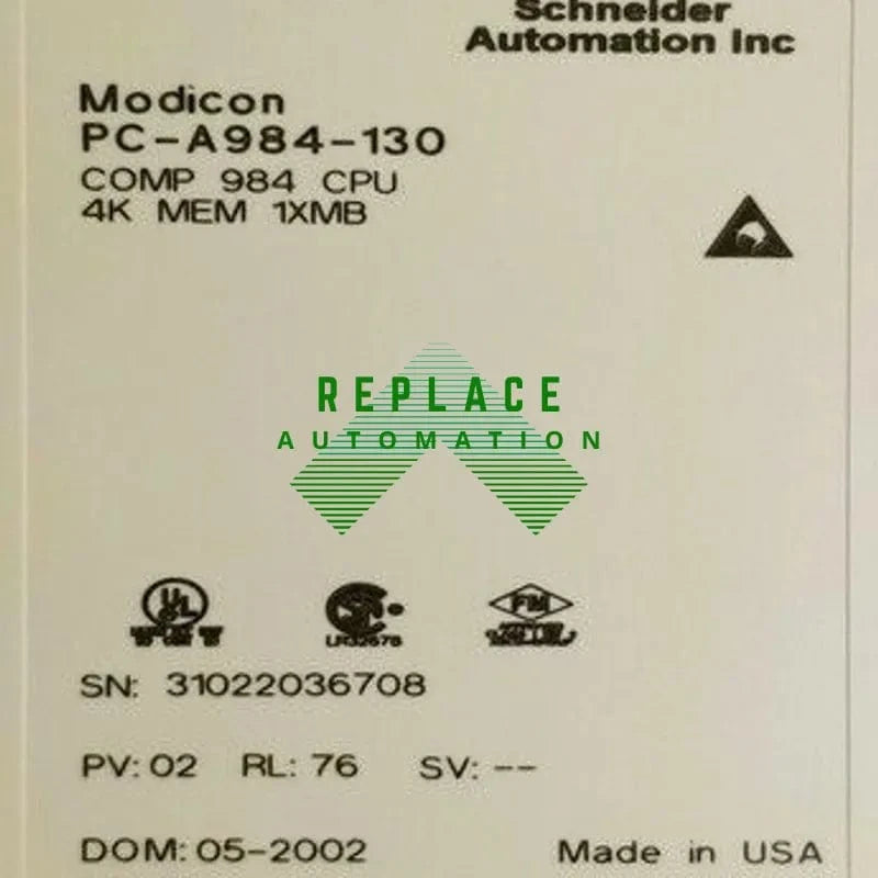 Schneider Electric Used PC-0984-130