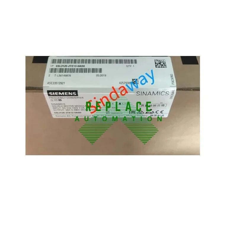 Siemens Used 6SL3120-2TE13-0AA0