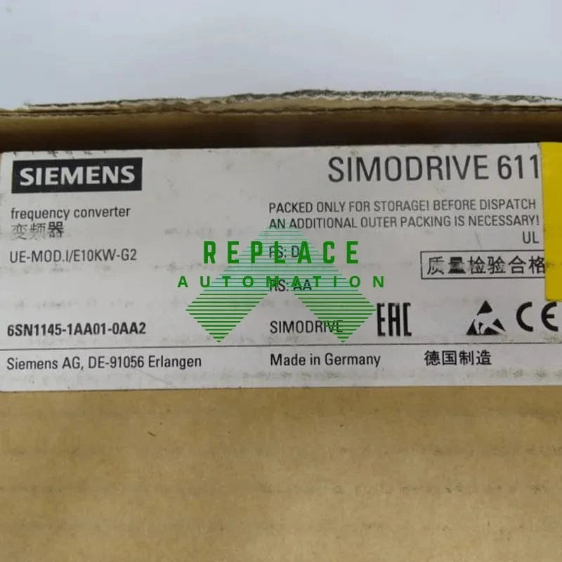 Siemens Used 6SN1145-1AA01-0AA2