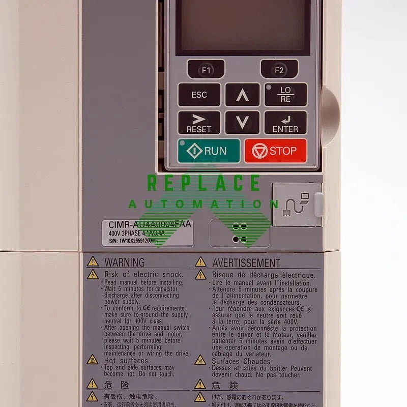 Yaskawa Used CIMR-AU4A0004FAA