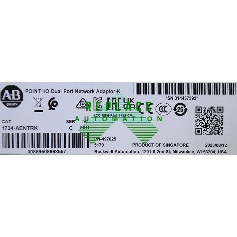 Allen-Bradley Used 1734-AENTRK