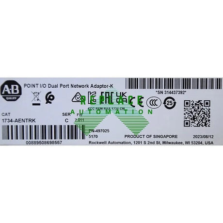 Allen-Bradley Used 1734-AENTRK