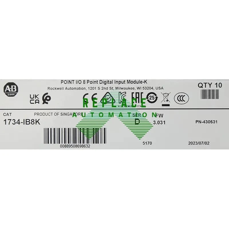 Allen-Bradley Used 1734-IB8K