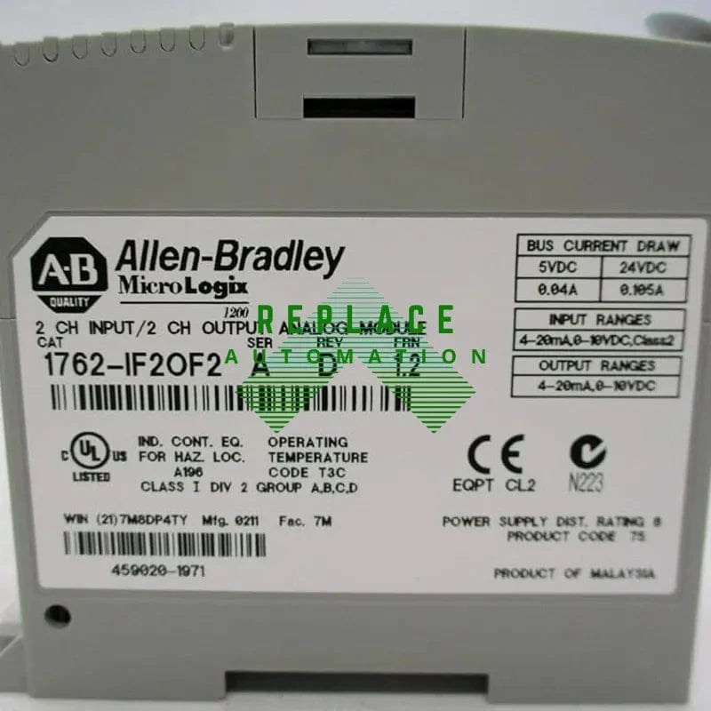 Allen-Bradley Used 1762-IF2OF2